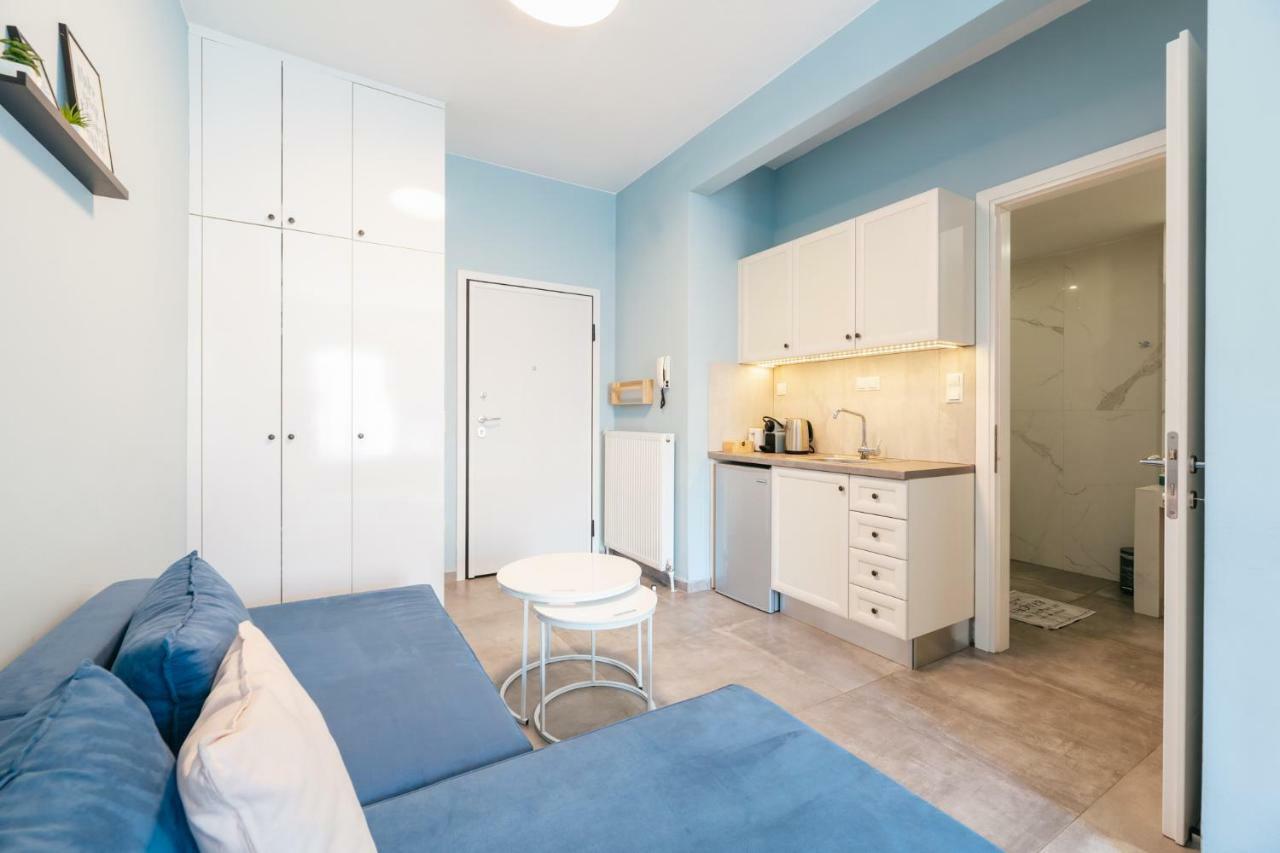 Modern White Tower Apartment Tesalonika Bagian luar foto