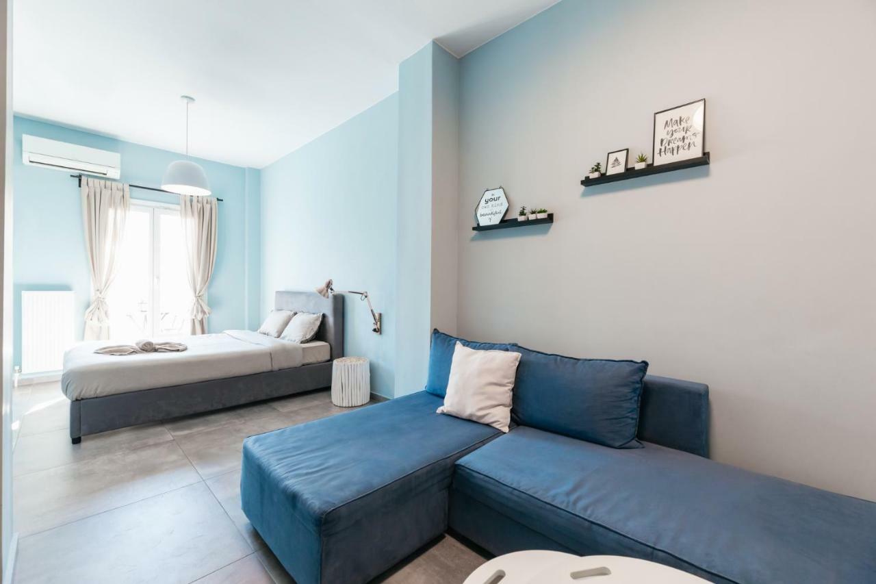 Modern White Tower Apartment Tesalonika Bagian luar foto