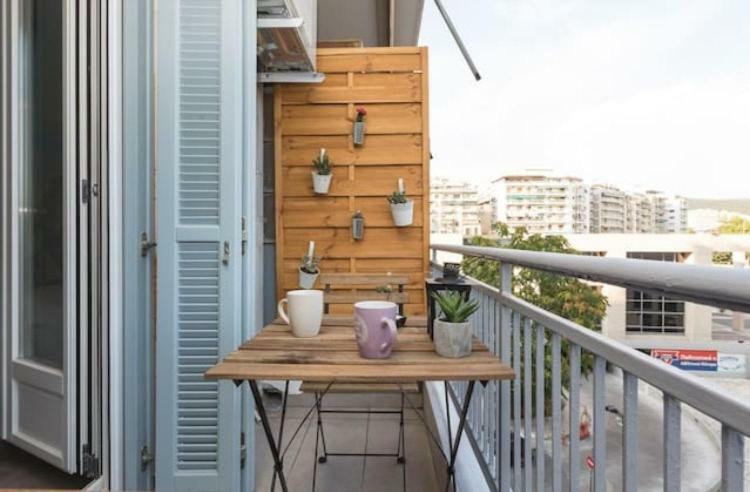 Modern White Tower Apartment Tesalonika Bagian luar foto